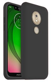 Силиконови гърбове Силиконови гърбове за Motorola Силиконов гръб ТПУ МАТ ултра тънък за Motorola Moto G7 Play черен